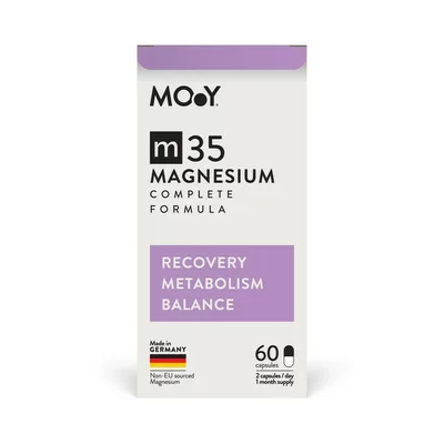 m35 Complete Magnesium Formula, 60 capsule, 57 g, natural, Molecules of Youth