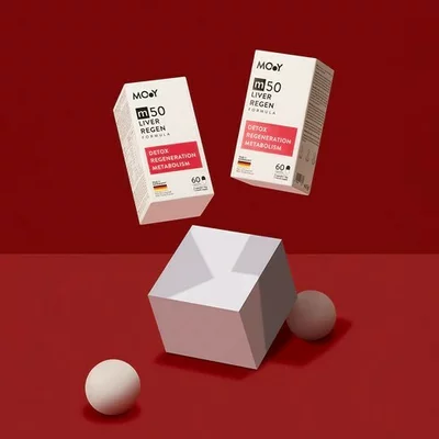 m50 LiverRegen Formula, 60 capsule, 46,75 g, natural, Molecules of Youth
