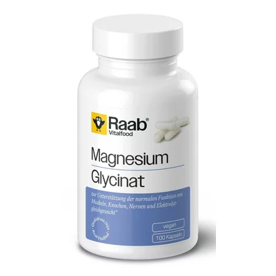 Magneziu glicinat 660mg 100 capsule 66g Raab