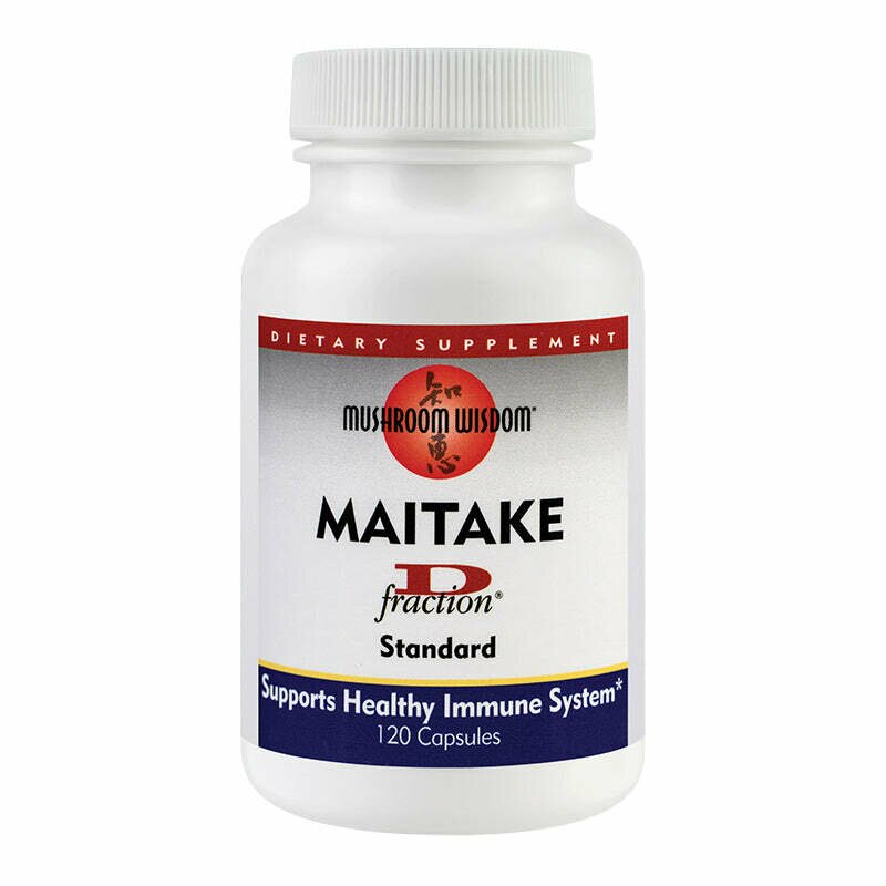 Maitake D-fraction®, Mushroom Wisdom, 120 capsule, Secom