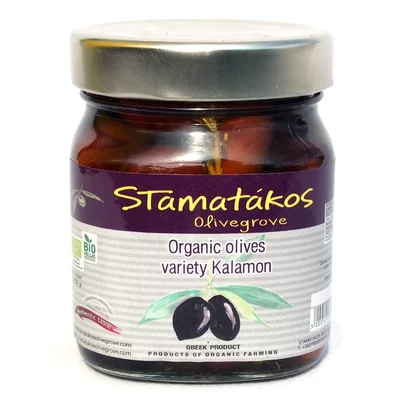 Masline kalamata, bio, 290g, Stamatakos Olivegrove PRET REDUS