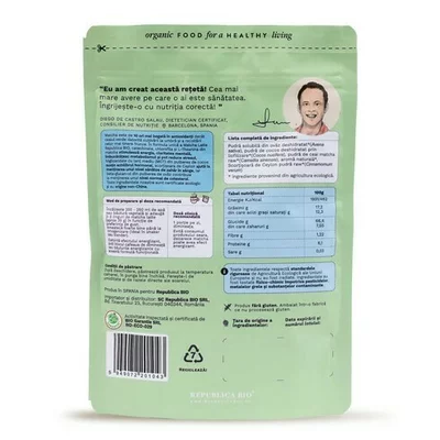 Matcha Latte, pulbere functionala, ecologica, 200g, Republica BIO