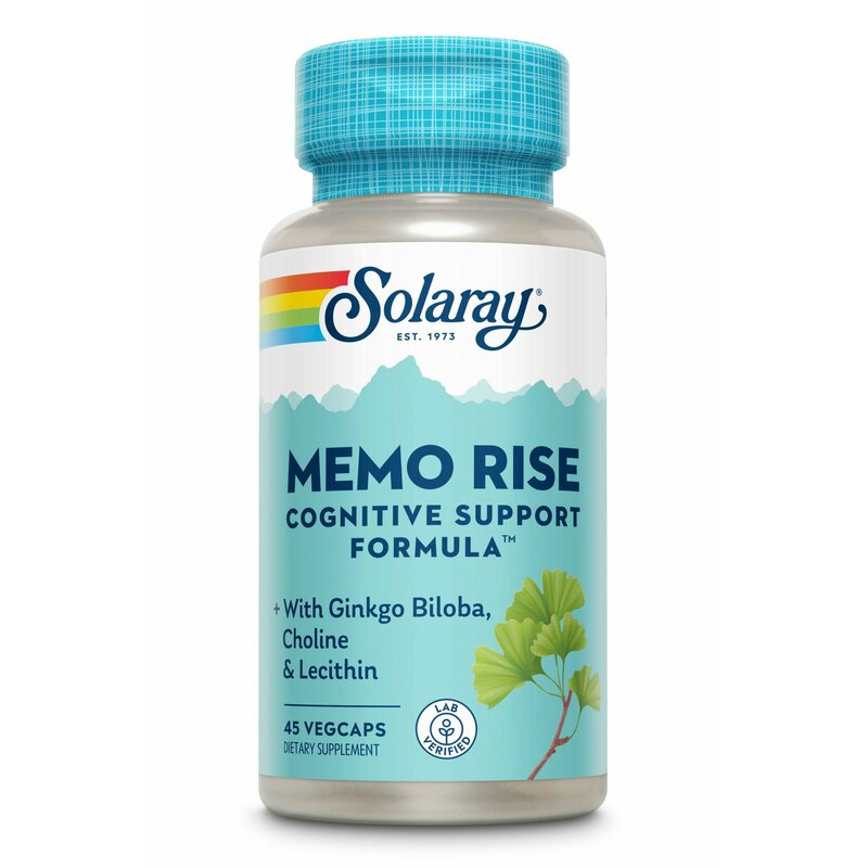 Memo Rise, Solaray, 45 capsule, Secom