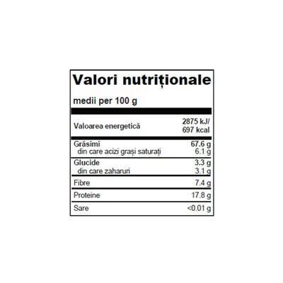 Miez de nuca sferturi, 250g, Fruit2Go