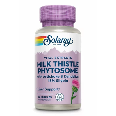 Milk Thistle Phytosome, Solaray, 30 capsule, Secom