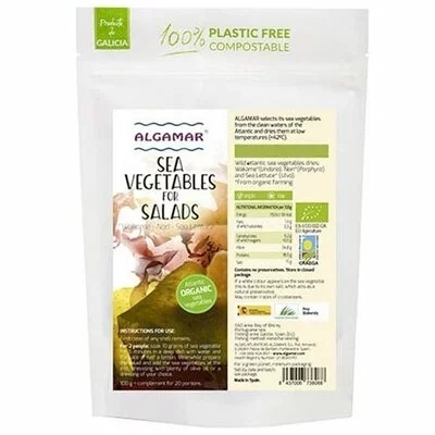 Mix alge pentru salate raw, bio, 50g PRET REDUS