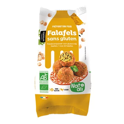 Mix pentru falafel fara gluten, bio, 150g, Nat-ali PRET REDUS