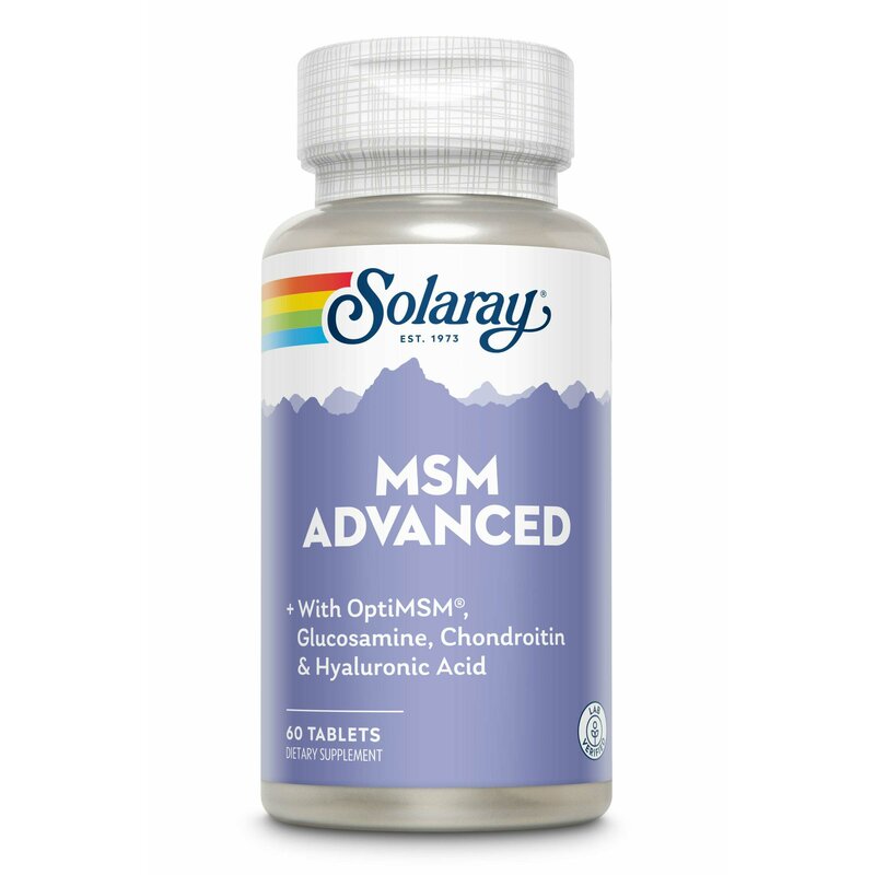 MSM Advanced Tablets, Solaray, 60 tablete, Secom