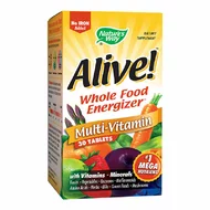 Alive!™ Multivitamine (fara fier adaugat), Nature`s Way , 30 tablete, Secom-picture