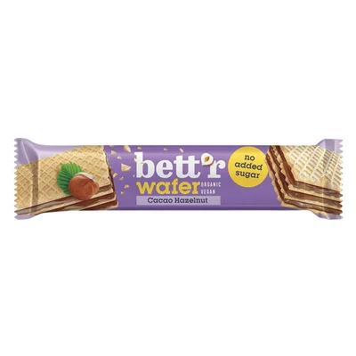 Napolitana cu crema de alune de padure si cacao indulcita cu eritritol bio 30g Bettr
