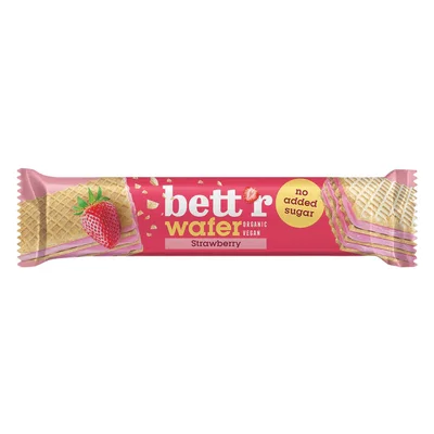 Napolitana cu crema de capsuni si caju indulcita cu eritritol bio 30g Bettr