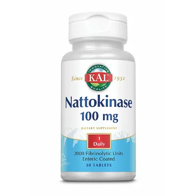 Nattokinase 100mg, KAL, 30 tablete, Secom