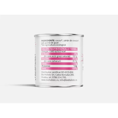 Bautura de cocos condensat bio 200ml Obio PRET REDUS
