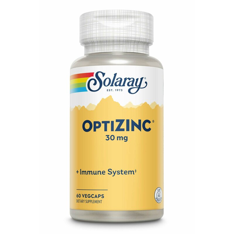 OptiZinc(R) 30mg, Solaray, 60 capsule, Secom