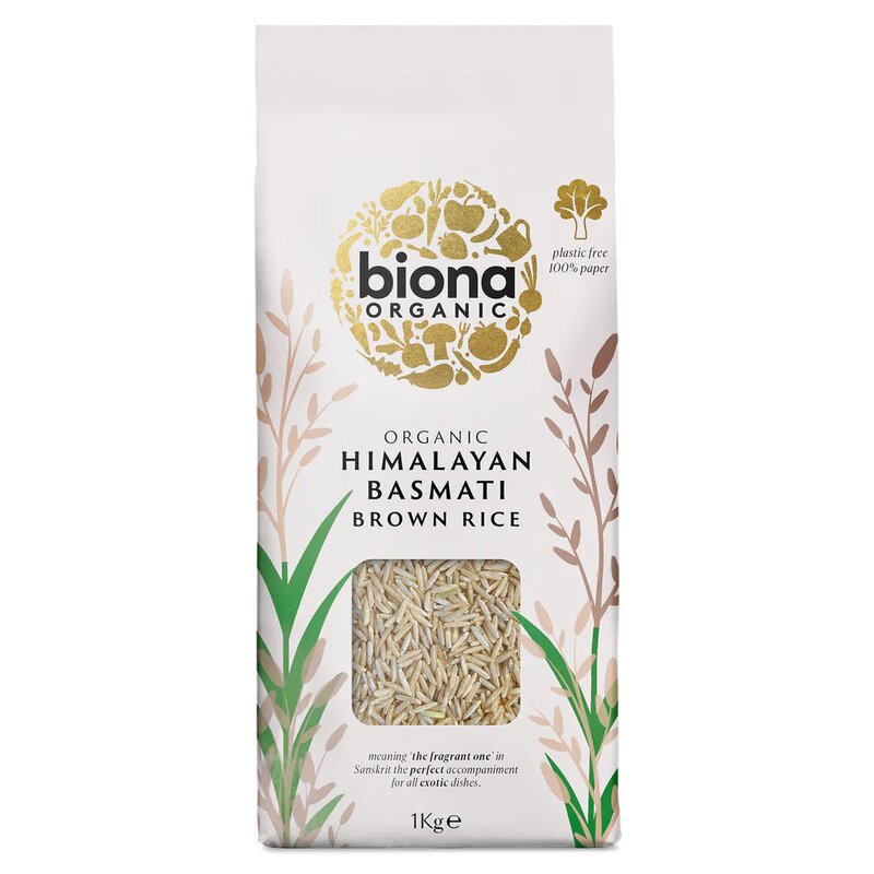 Orez basmati brun bio 1kg Biona