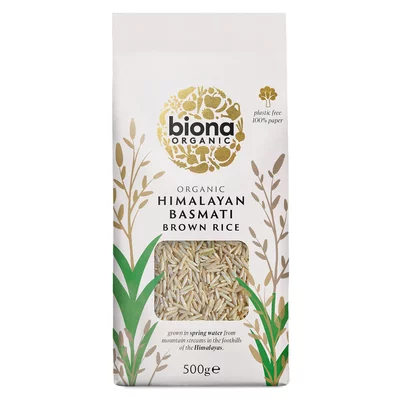 Orez basmati brun bio 500g Biona