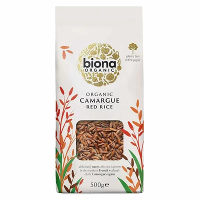 Orez Camargue rosu, bio, 500g, Biona PRET REDUS