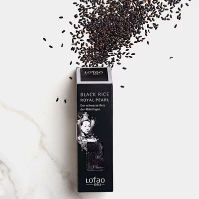 Orez negru Royal Pearl, bio, 300g, Lotao PRET REDUS