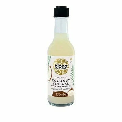 Otet de cocos nefiltrat, bio, 250ml, Biona PRET REDUS