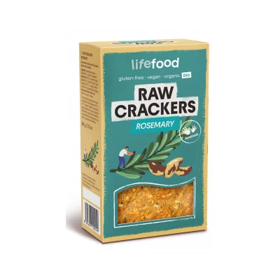 Lifecrackers cu rozmarin bio 90g Lifefood