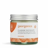 Pasta de dinti minerala, ORANGE cu fluor natural, 60ml, Georganics-picture