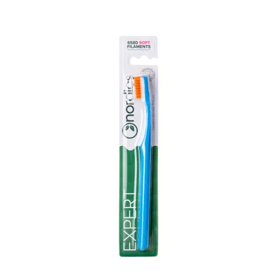 Periuta de dinti EXPERT CURVE 6580 filamente - moale - albastru, Nordics
