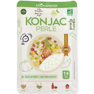 Perle konjac bio 195g, Aromandise PRET REDUS