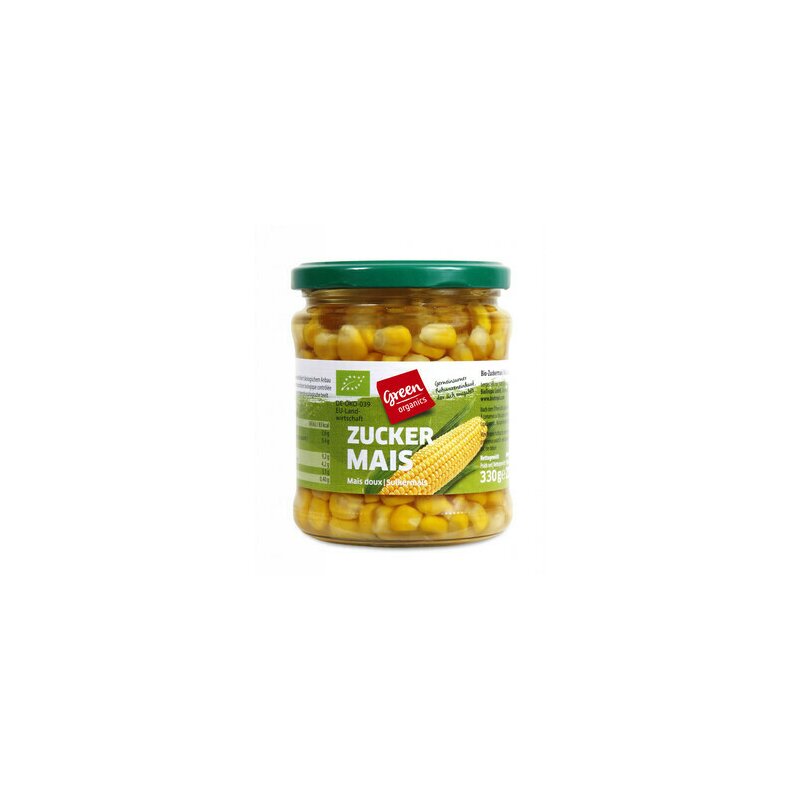 Porumb dulce bio 330g Green Organics