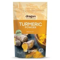 Turmeric pudra bio 150g Dragon Superfoods