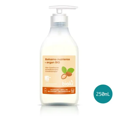Balsam de par cu ulei de argan ecologic 250ml Biolu