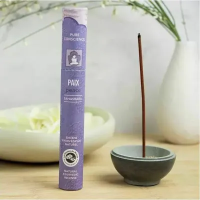 Betisoare parfumate ayurvedice peace 16 buc Aromandise