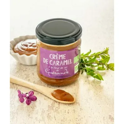 Crema de caramel cu sare de mare bio 200g Morel et Le Chantoux