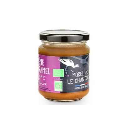 Crema de caramel cu sare de mare bio 200g Morel et Le Chantoux