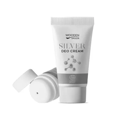 Deodorant crema cu argint ecologic 40ml Wooden Spoon