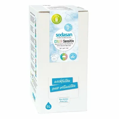 Detergent lichid pentru rufe colorate sensitiv ecologic 5l Sodasan