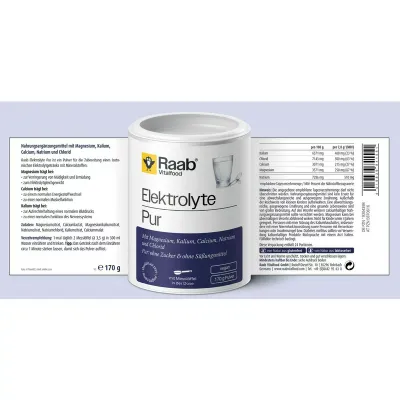 Electroliti pudra 170g Raab