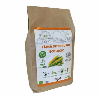 Faina din porumb, bio, 2kg, Ferma BioZoli