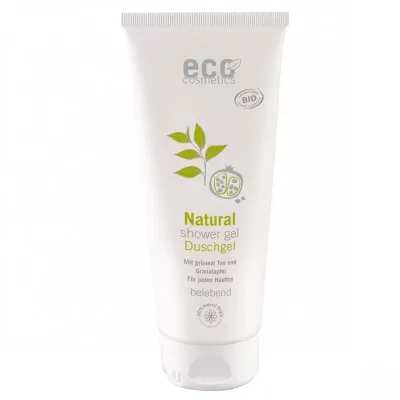 Gel de dus natural cu rodie si ceai verde 200ml