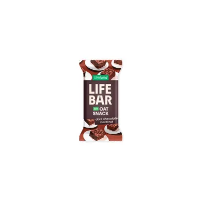Lifebar baton de ovaz brownie fara gluten bio 40g PRET REDUS