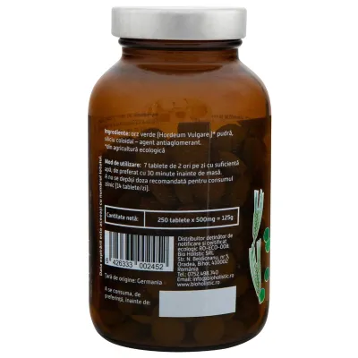 Orz verde bio 250 tablete 125g Obio