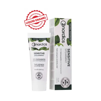Pasta de dinti cu menta Sensitive, 75ml, Nordics