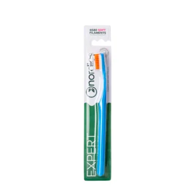 Periuta de dinti EXPERT CURVE 6580 filamente - moale - albastru, Nordics