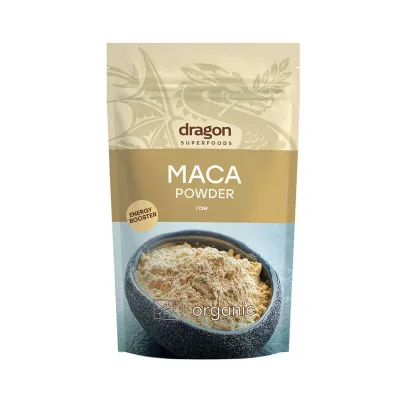 Maca pulbere bio 200g Dragon Superfoods