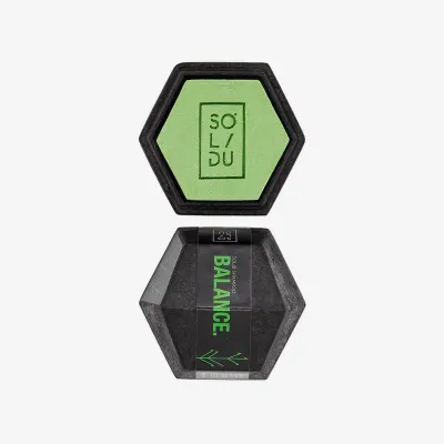 Sampon solid pentru par gras cu rozmarin si menta balance 70g Solidu