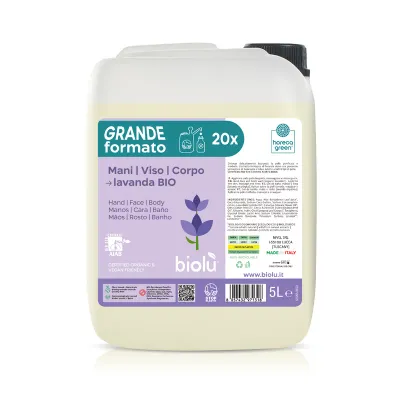 Sapun lichid cu lamaie si lavanda 5l Biolu