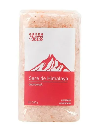 Sare de Himalaya grunjoasa 500g Green Bliss