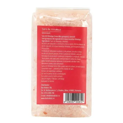 Sare de Himalaya grunjoasa 500g Green Bliss