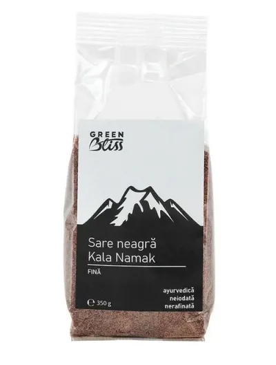 Sare neagra Kala Namak fina 350g Green Bliss