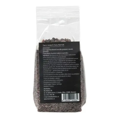 Sare neagra Kala Namak grunjoasa 350g Green Bliss