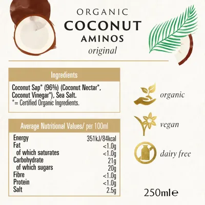 Sos Coconut Aminos bio 250ml Biona